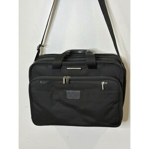 Briggs & Riley Briefcase Mens OS Black Excellent Ballistic Nylon Messenger Bag